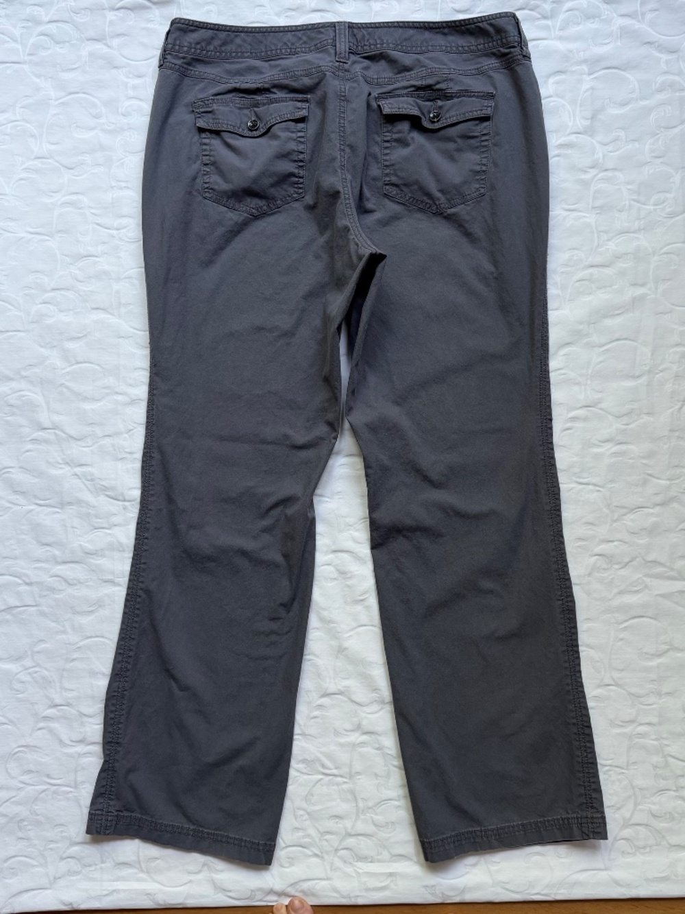 Women’s Eddie Bauer and Dockers Pants Brown Blue Sz 14 Bundle - Picture 6 of 8